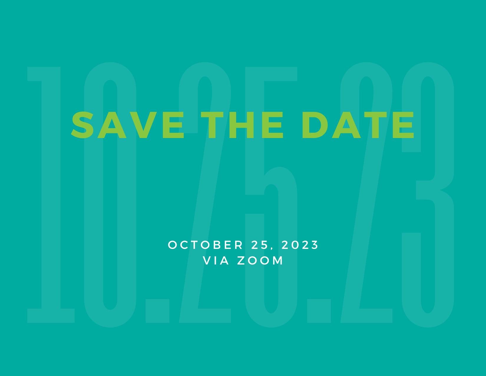 2023 Annual Members Meeting – Save the Date